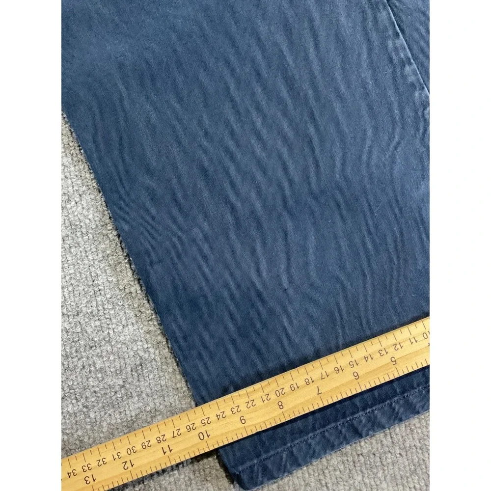 Polo Ralph Lauren Hanford Pants Men's 42x30 Navy Blue 100% Cotton Vintage